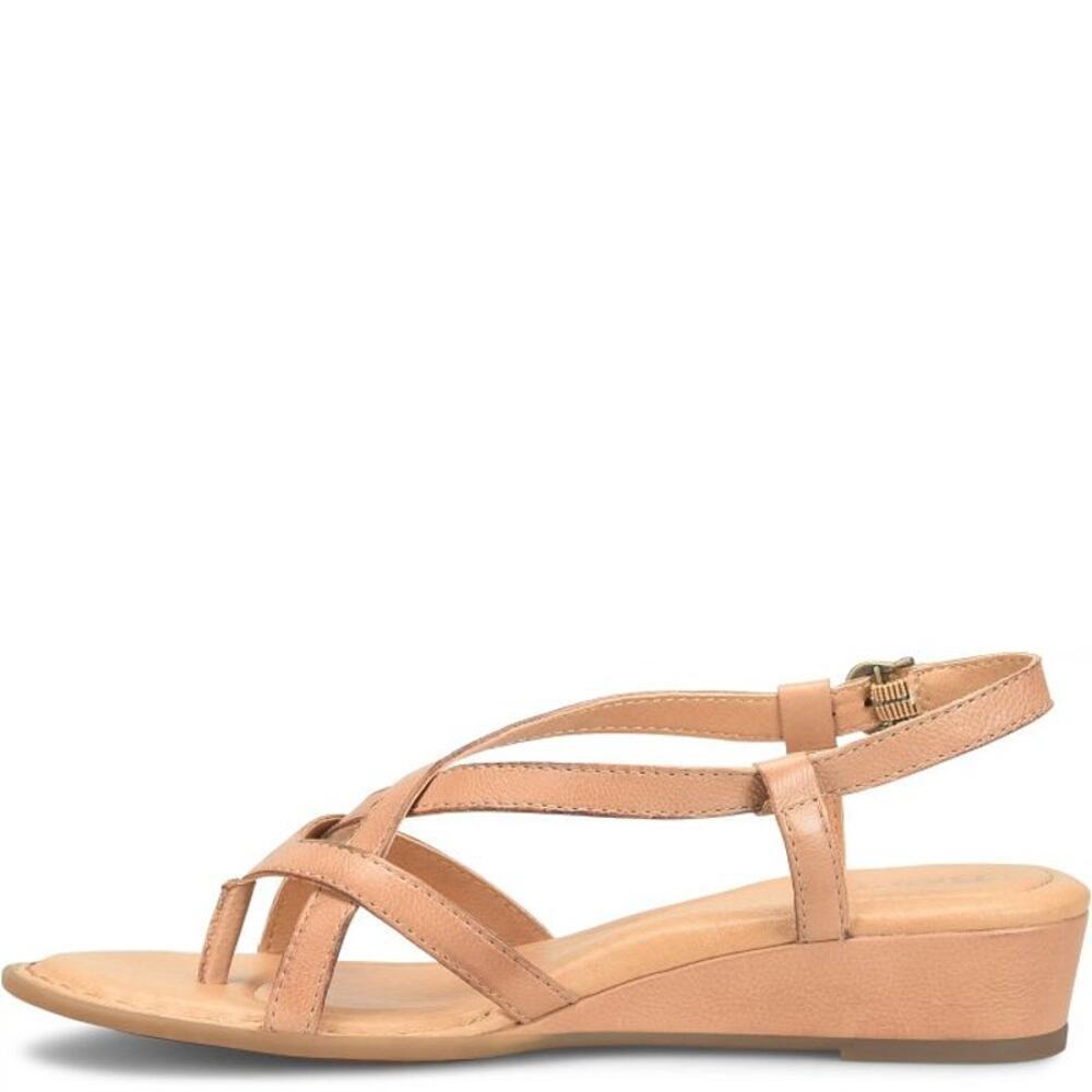 Born Nude Tan Strappy Sandals nib - Picture 6 of 15